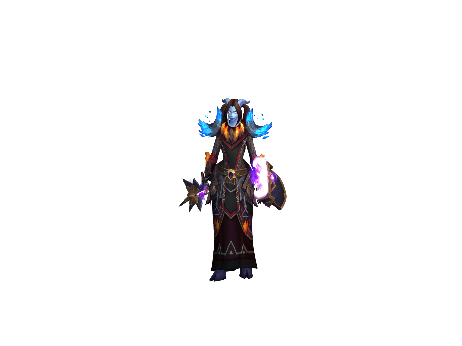 Shamtial 3D character render