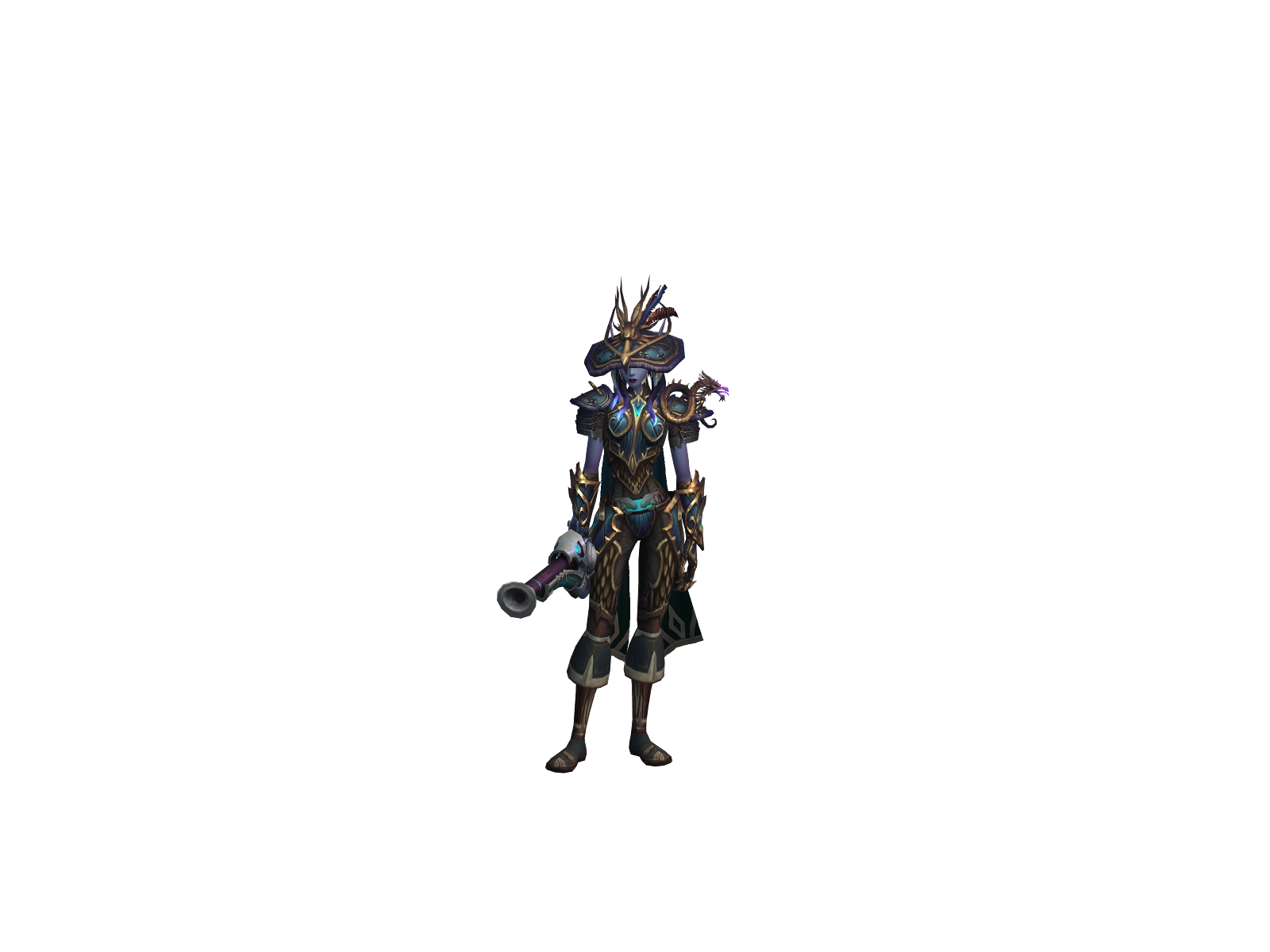 Tsunaris 3D character render
