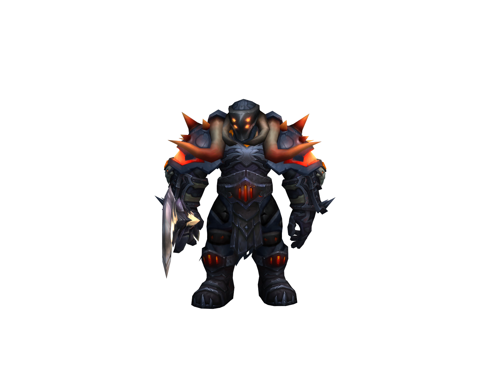 Bulwarkk 3D character render