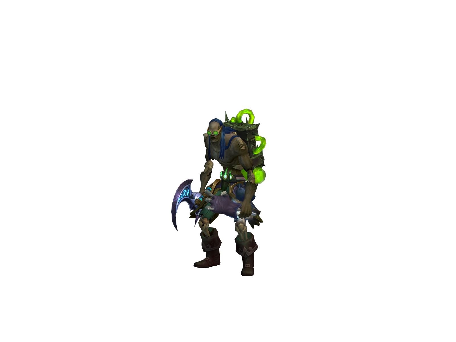 Russk 3D character render