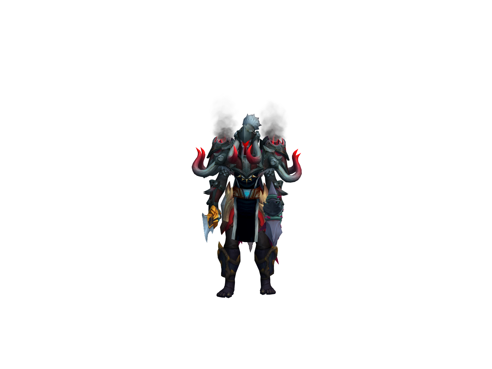 Zharrak 3D character render
