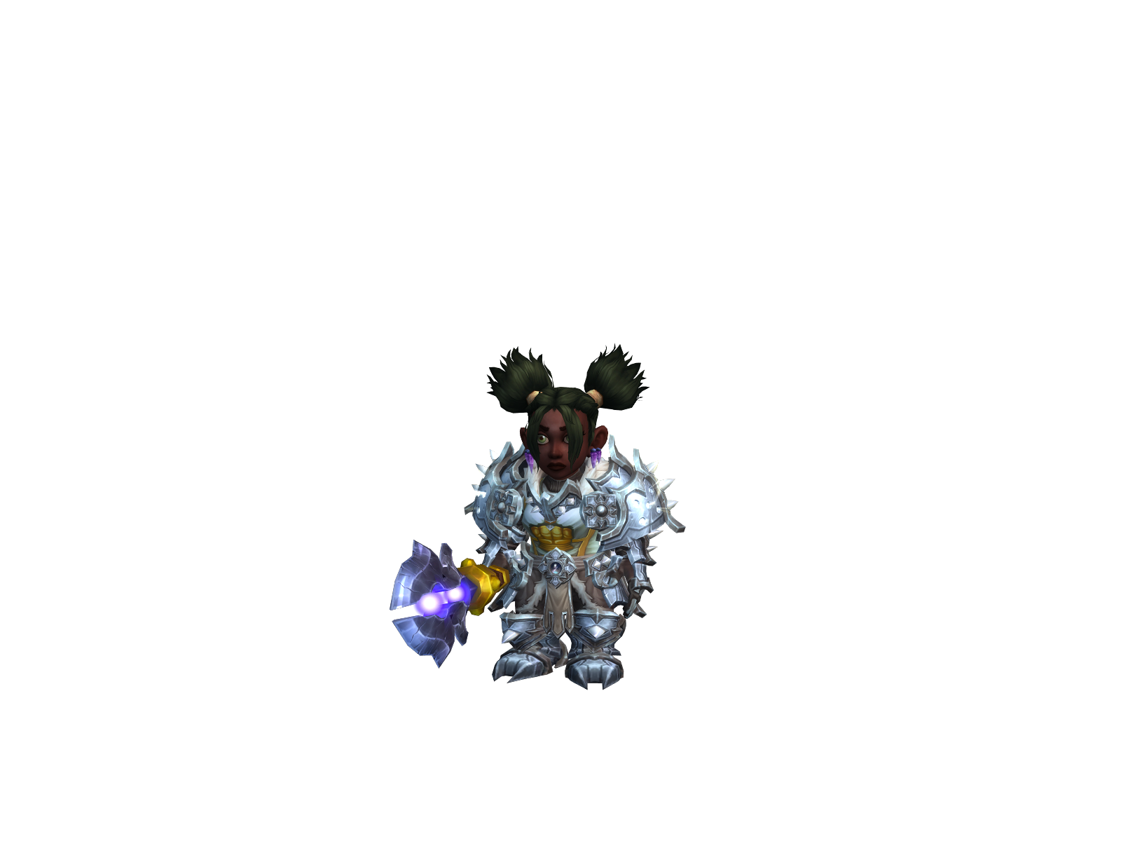 Sheak 3D character render