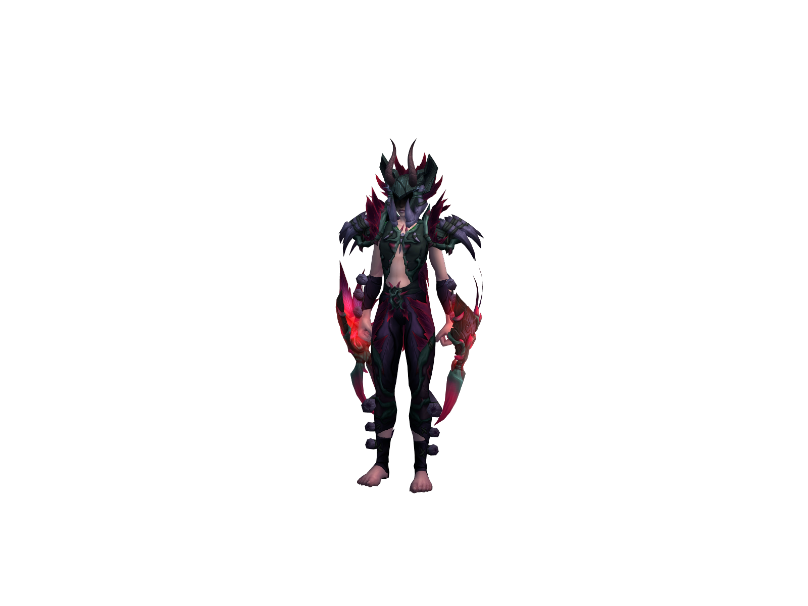 Majax 3D character render