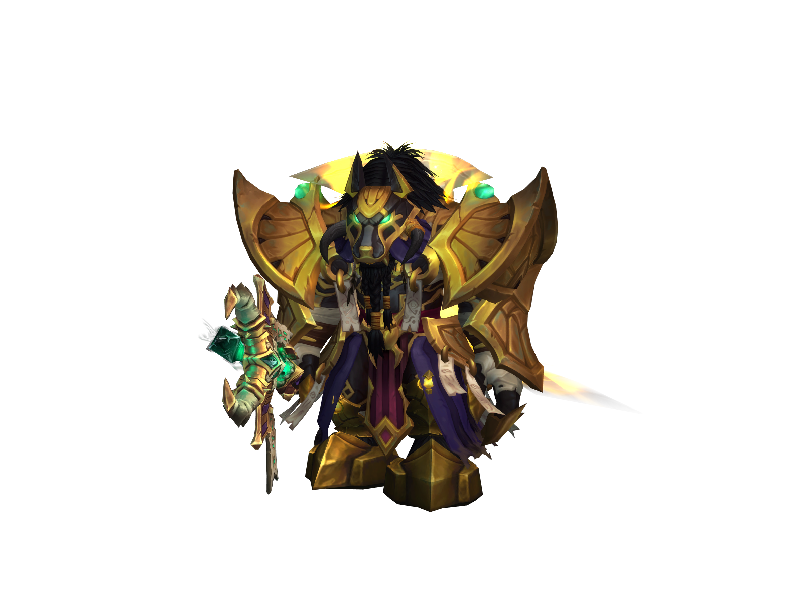 Xibaba 3D character render