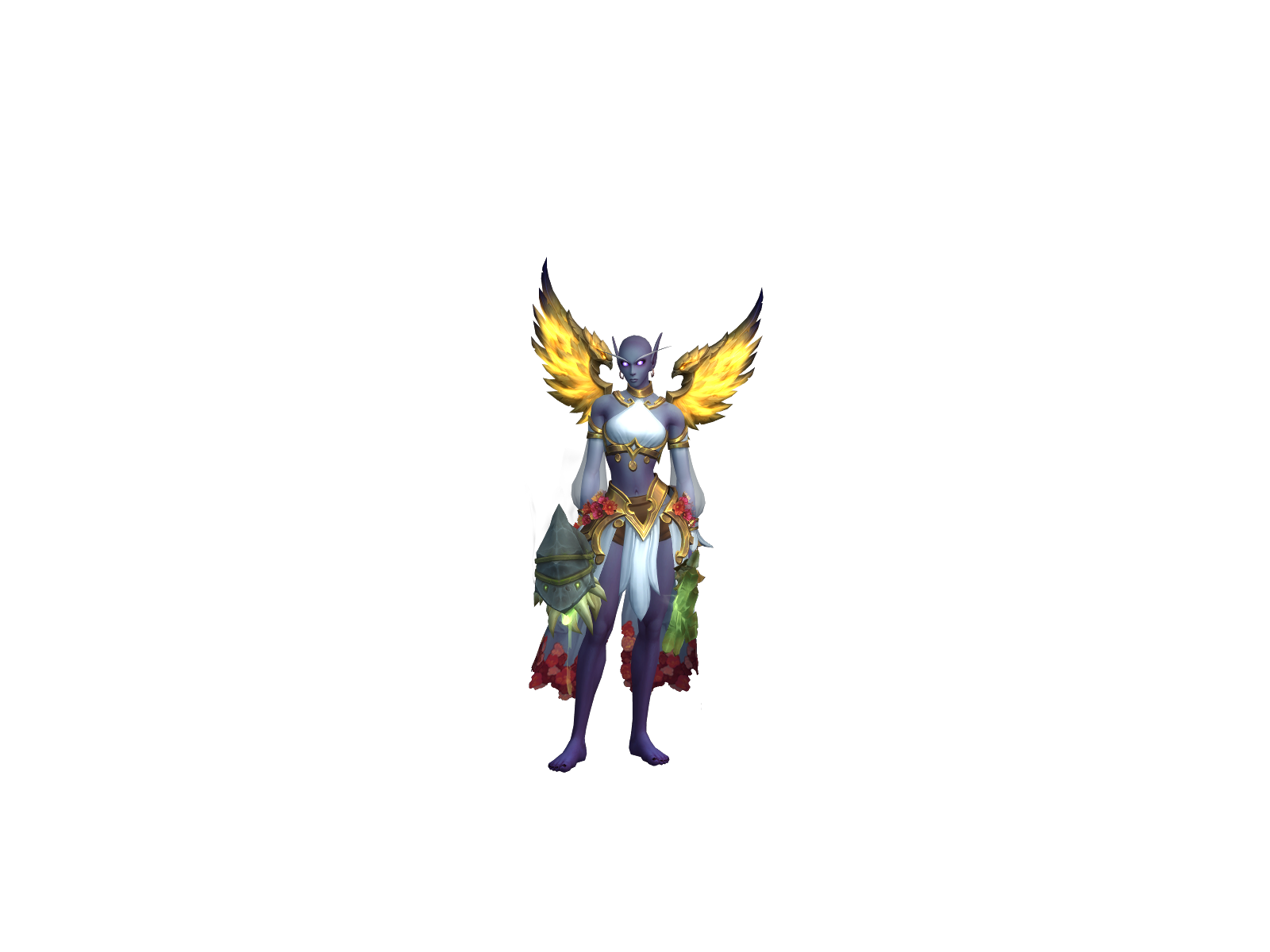 Dazzibelle 3D character render