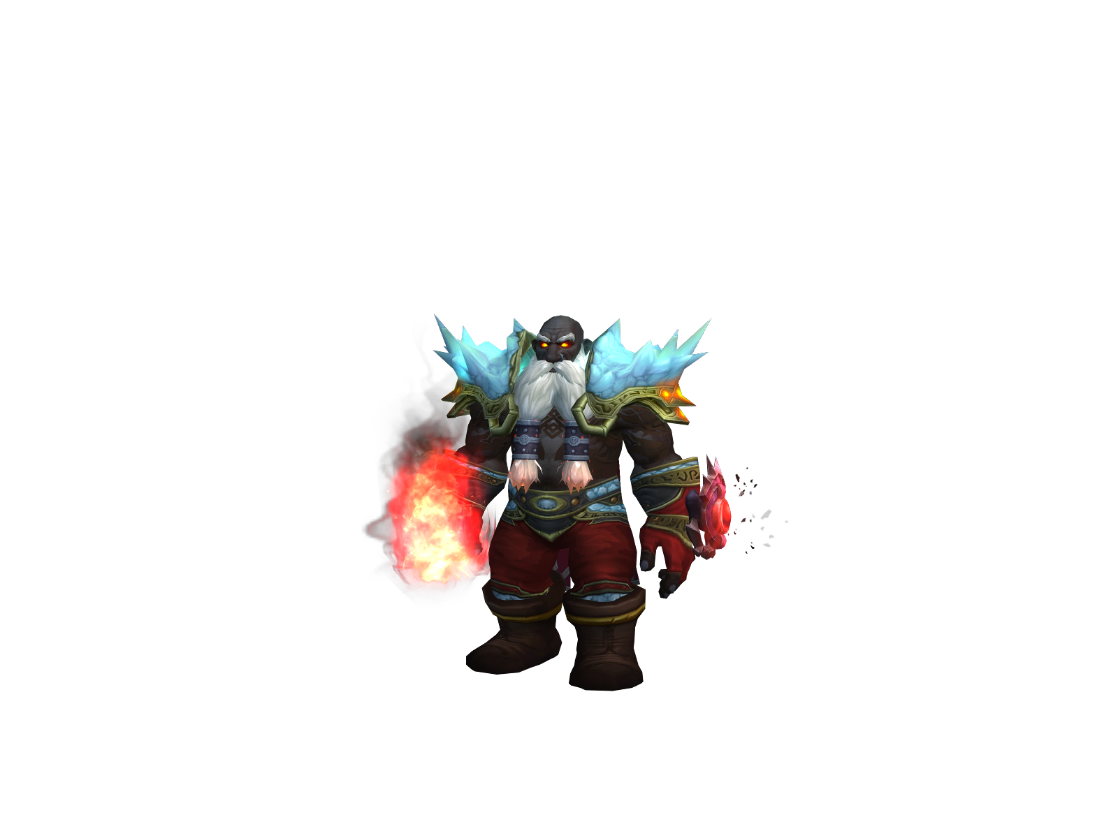 Oathwarden 3D character render