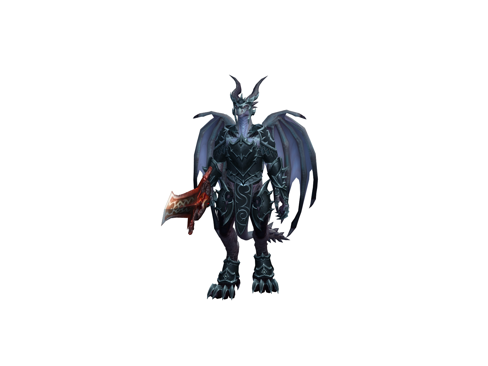 Bigbootylzrd 3D character render