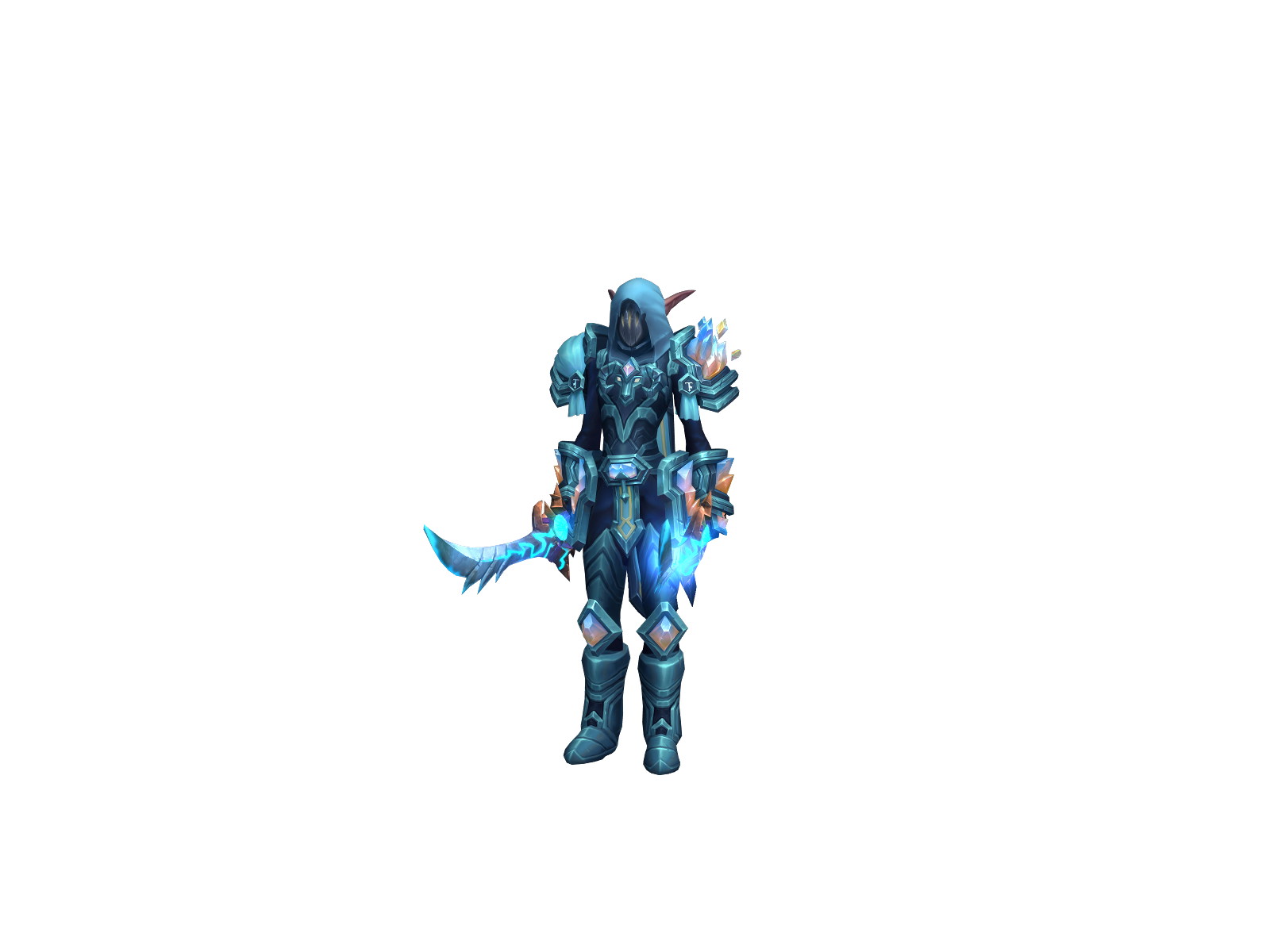 Akaia 3D character render