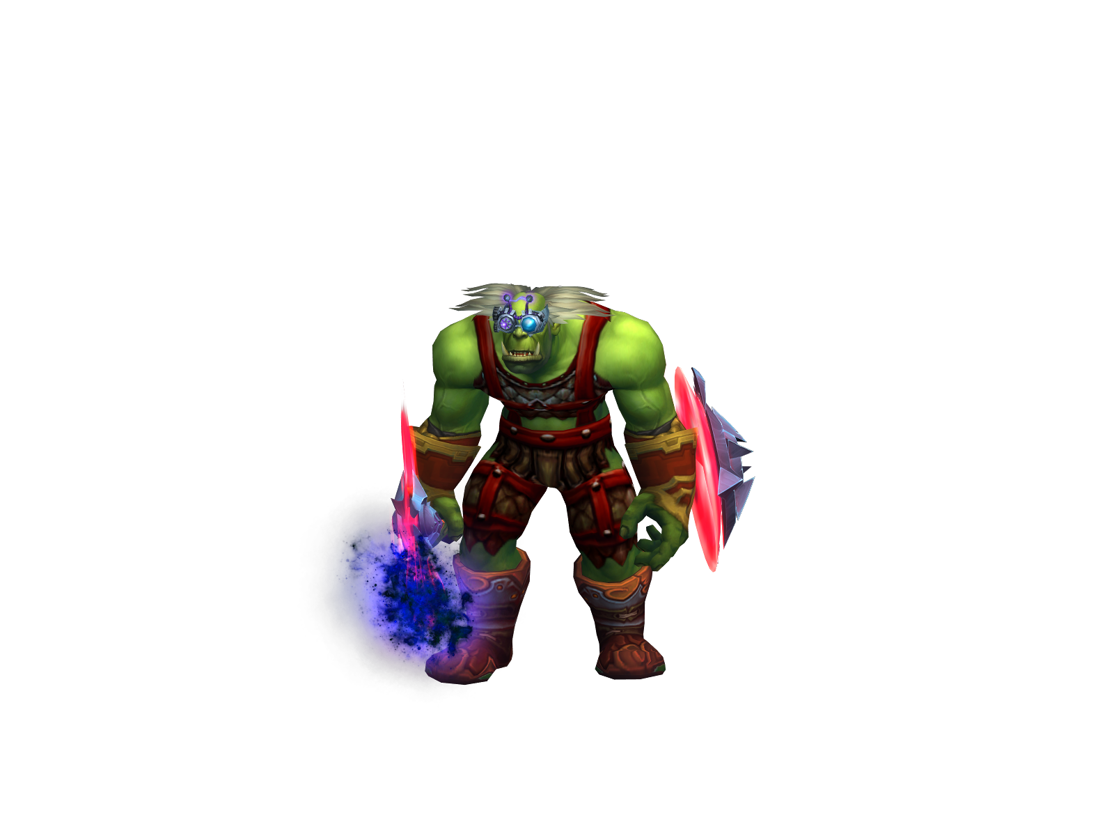 Rüskò 3D character render