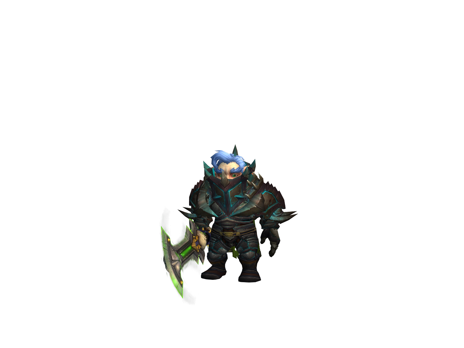 Pierceasher 3D character render