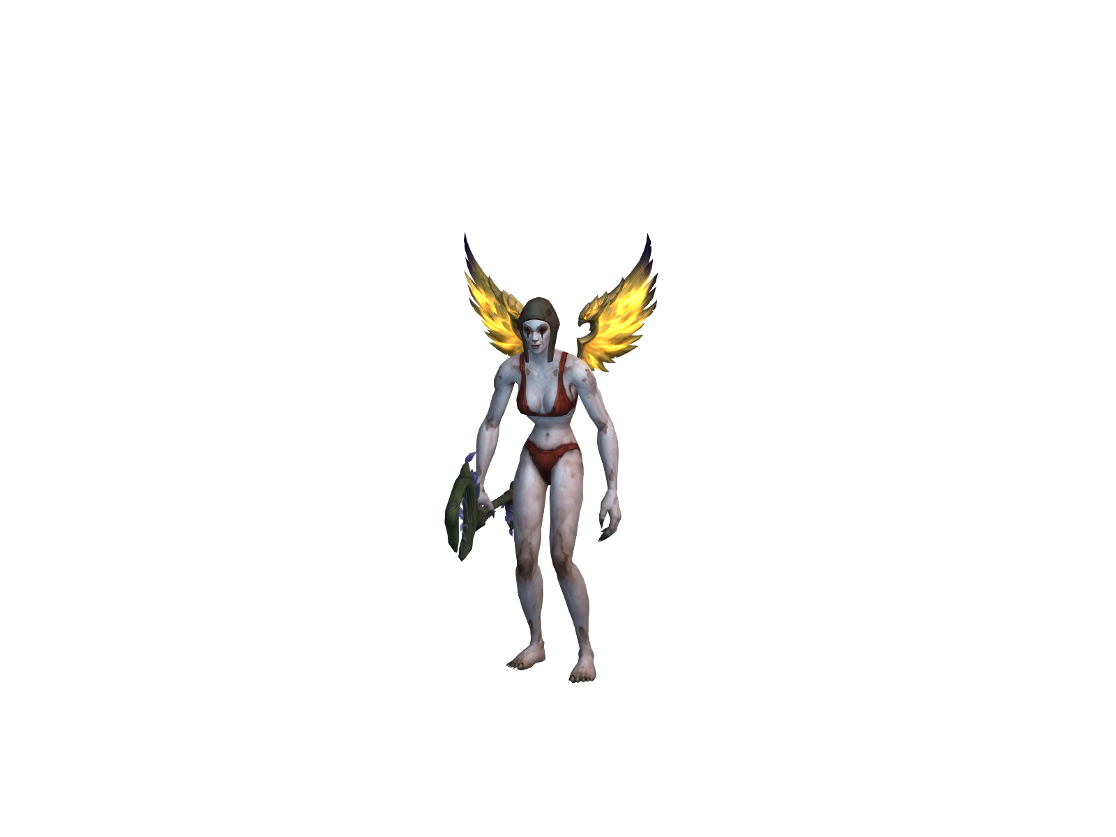 Biiru 3D character render
