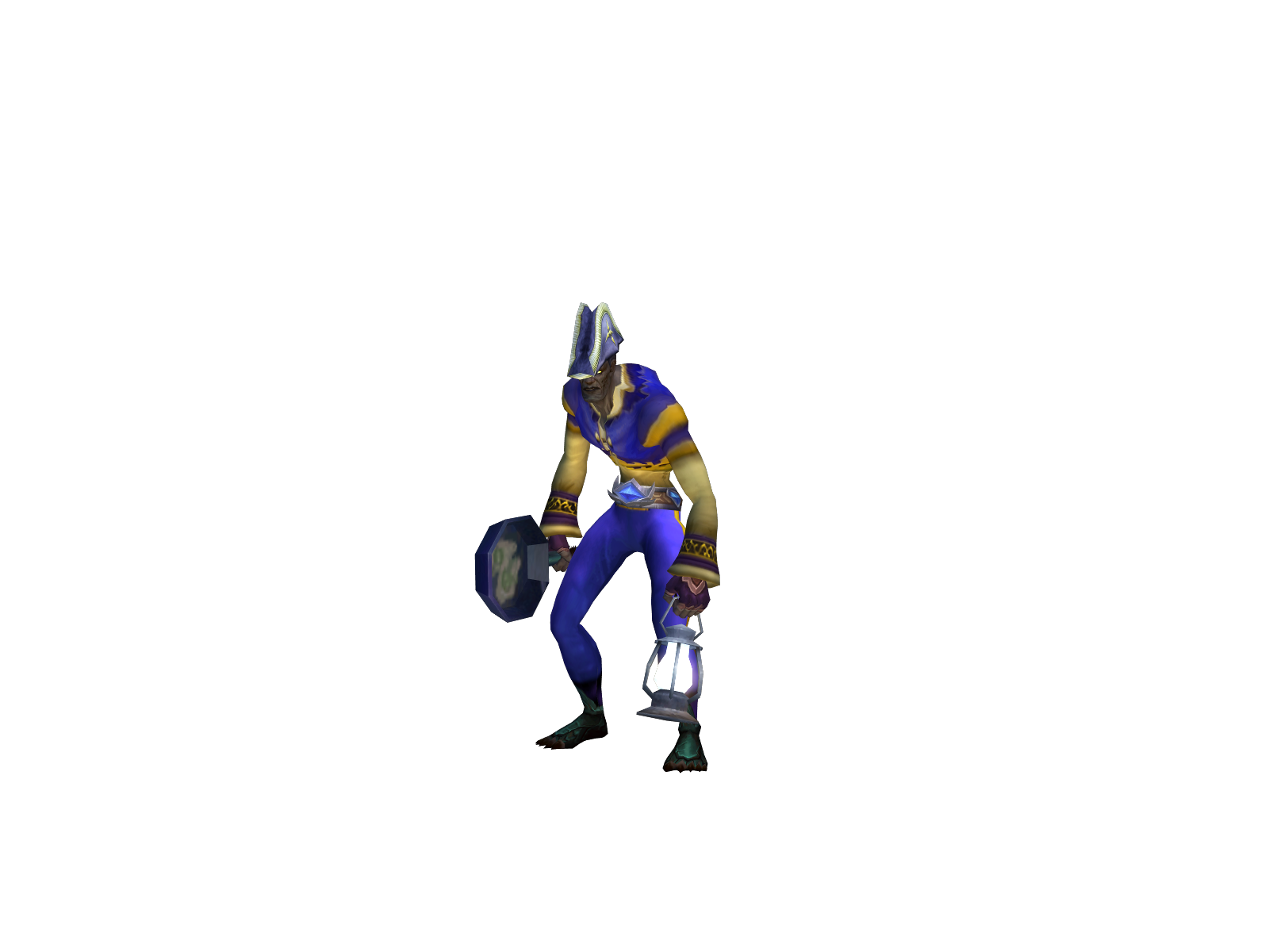 Ruskoa 3D character render