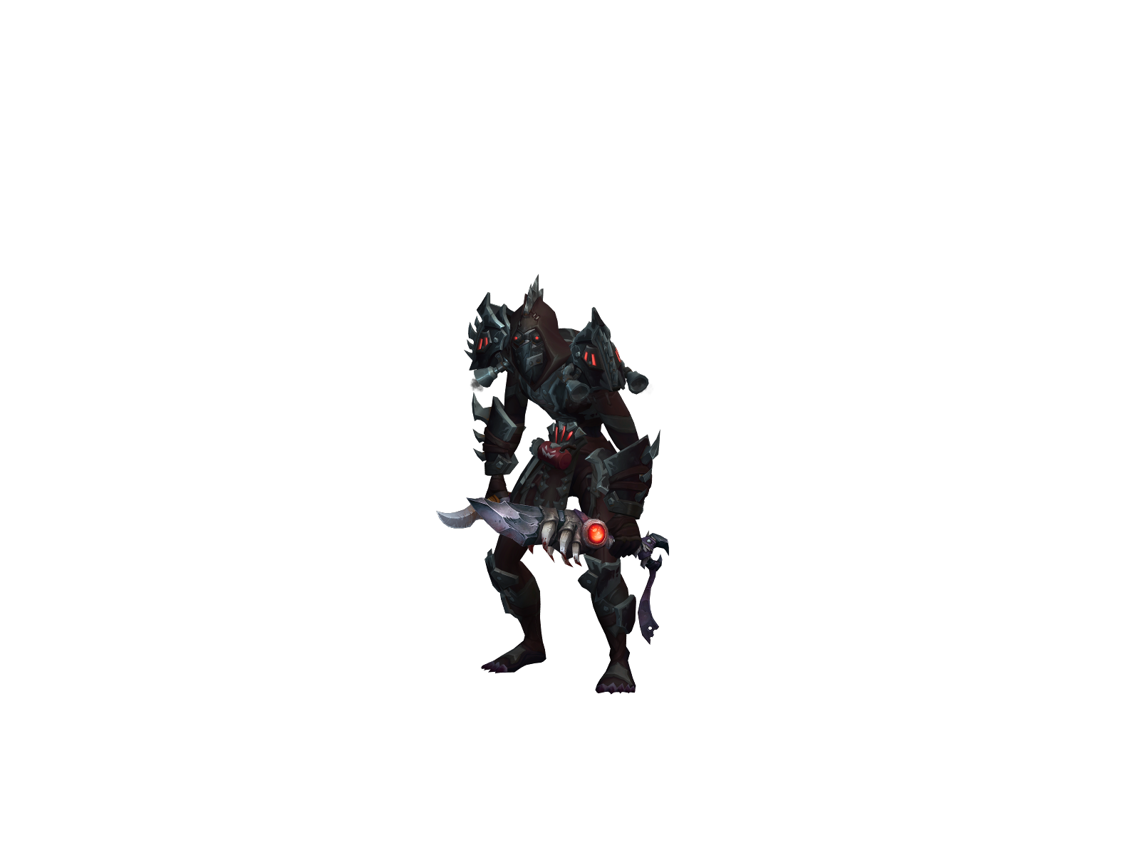 Fyve 3D character render