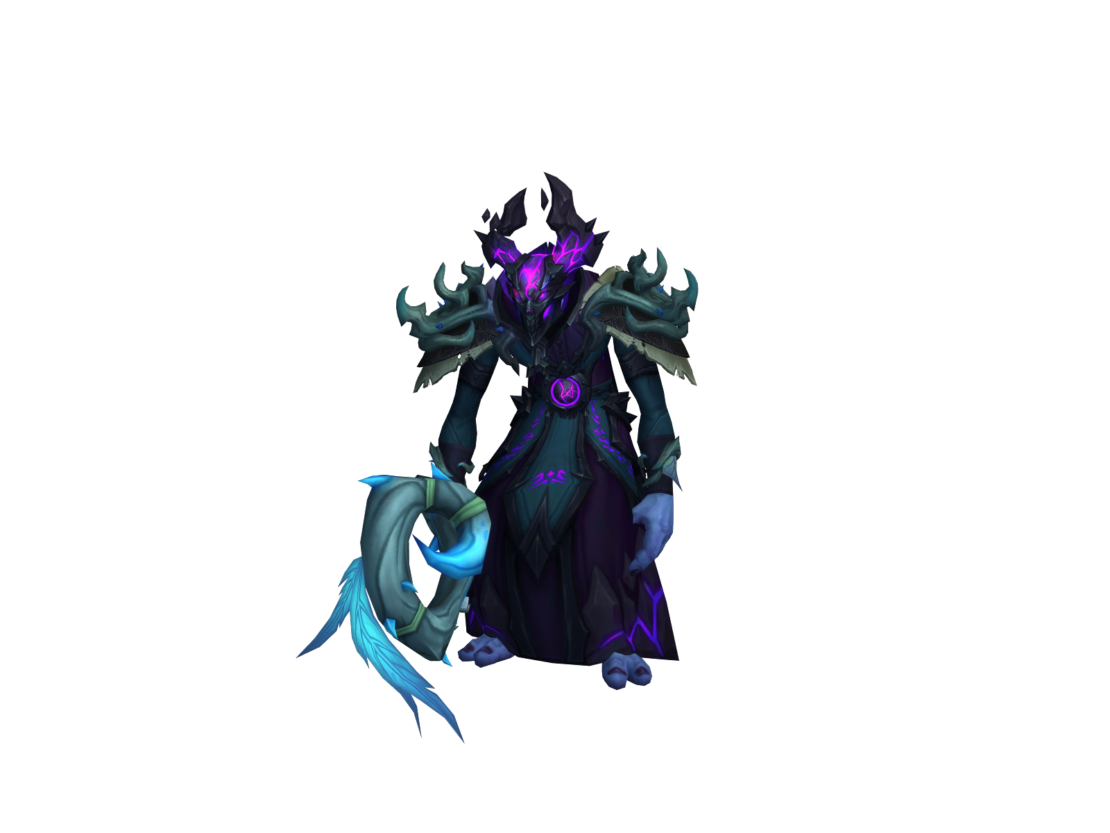 Demonvoodoo 3D character render