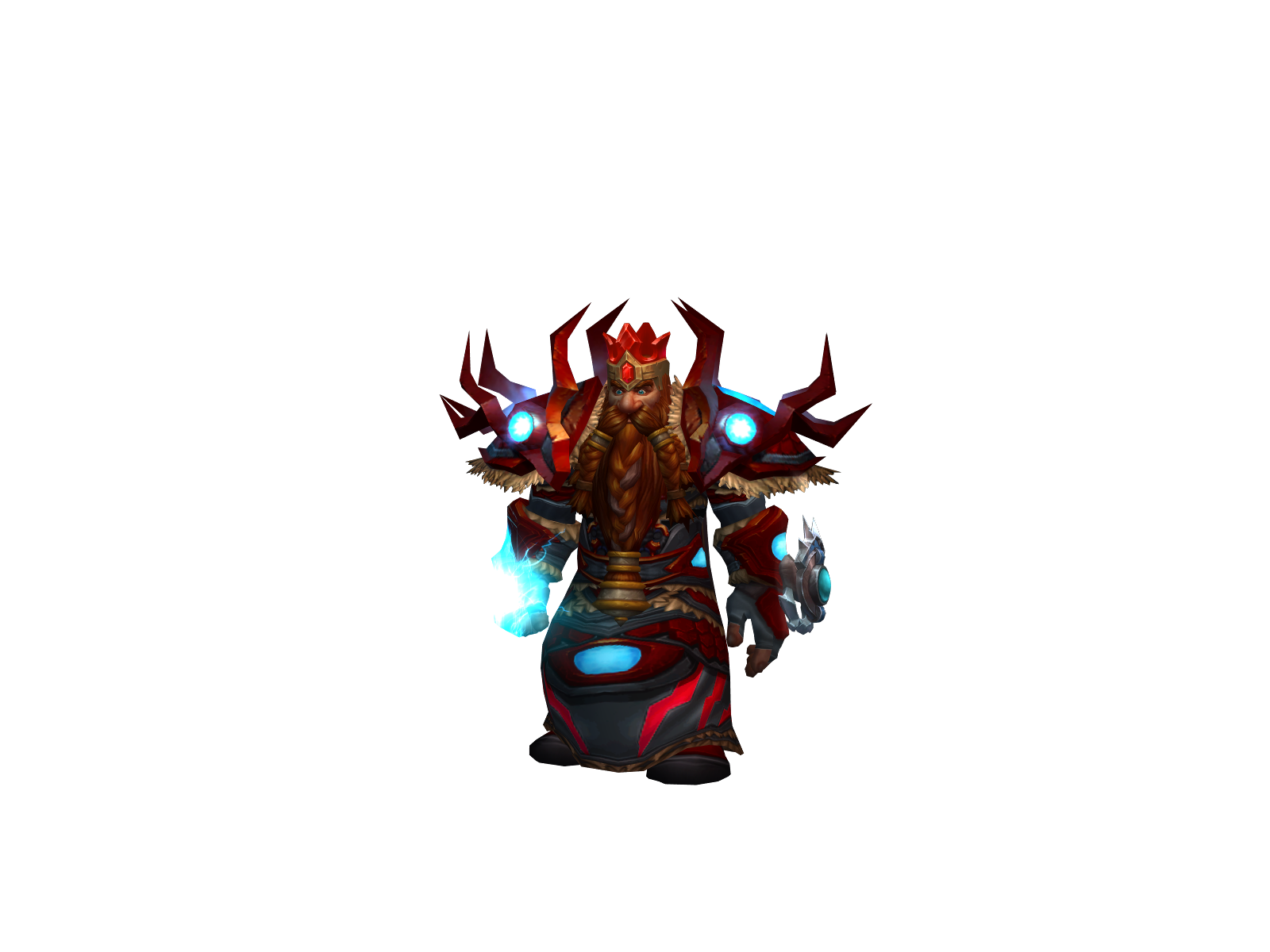 Goldham 3D character render