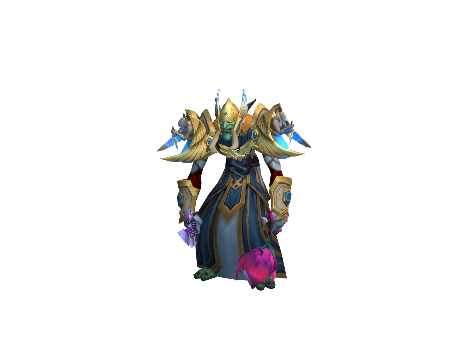 Bortho 3D character render