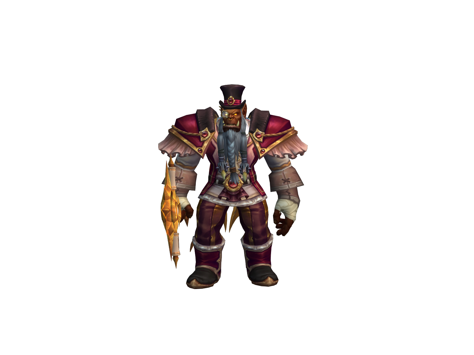 Belphegor 3D character render