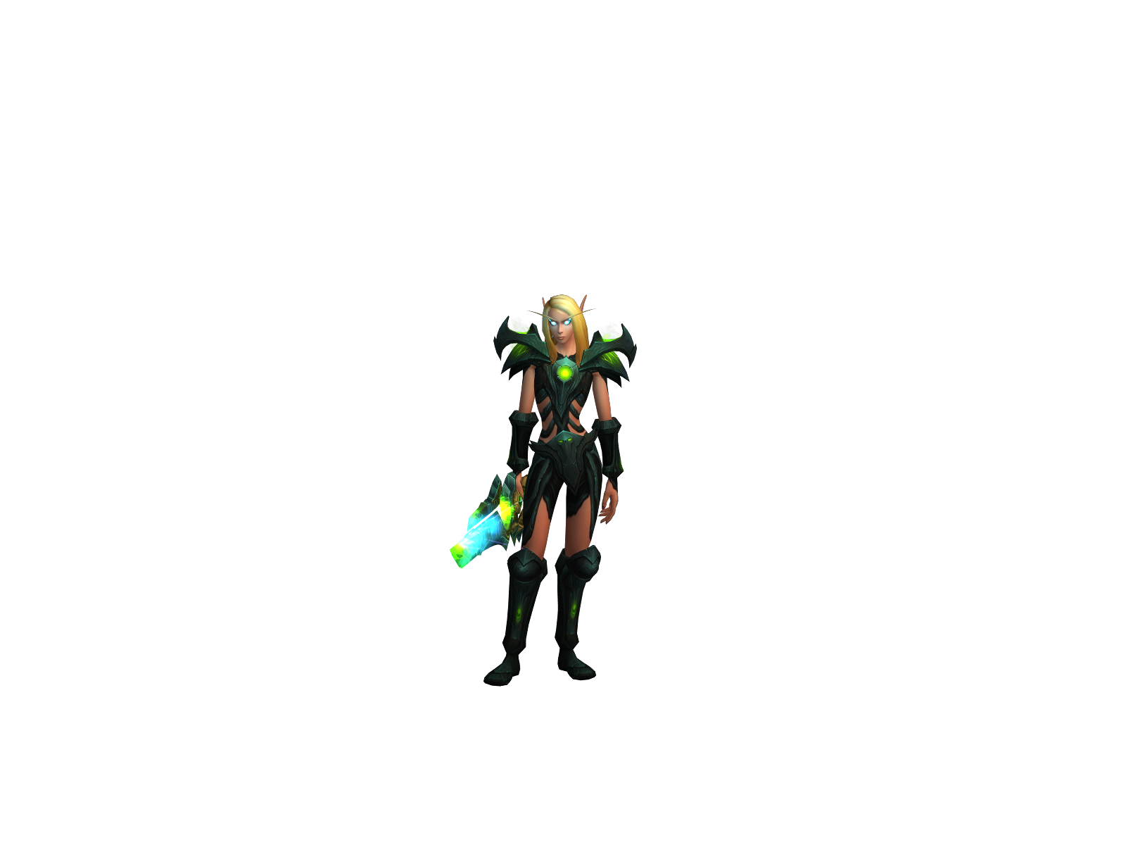 Zyvok 3D character render