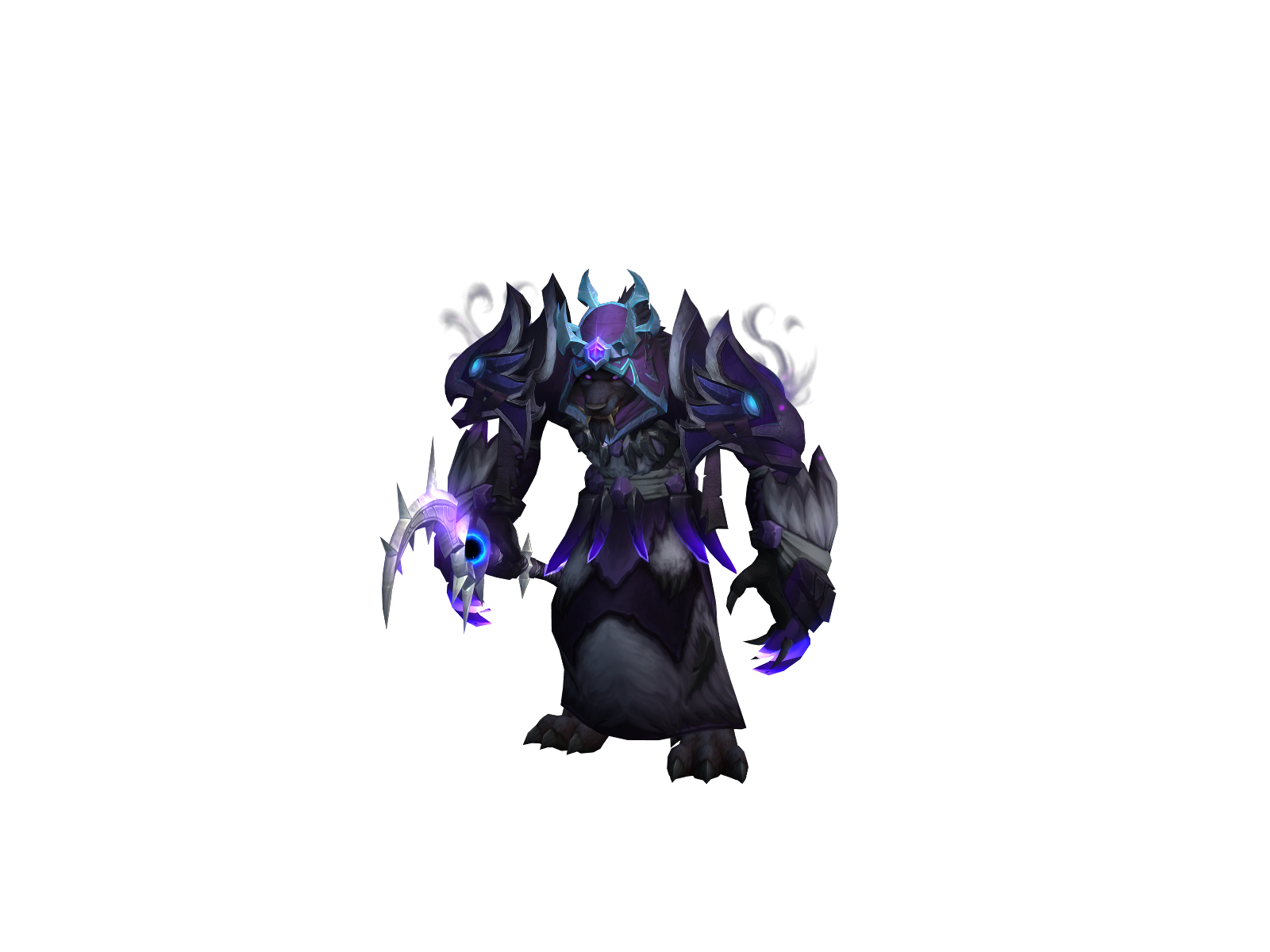 Magical 3D character render