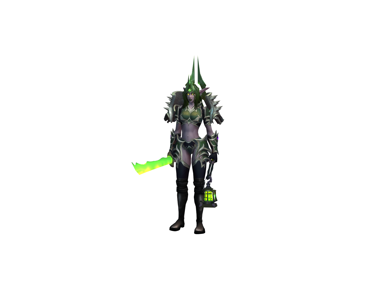 Elessdee 3D character render