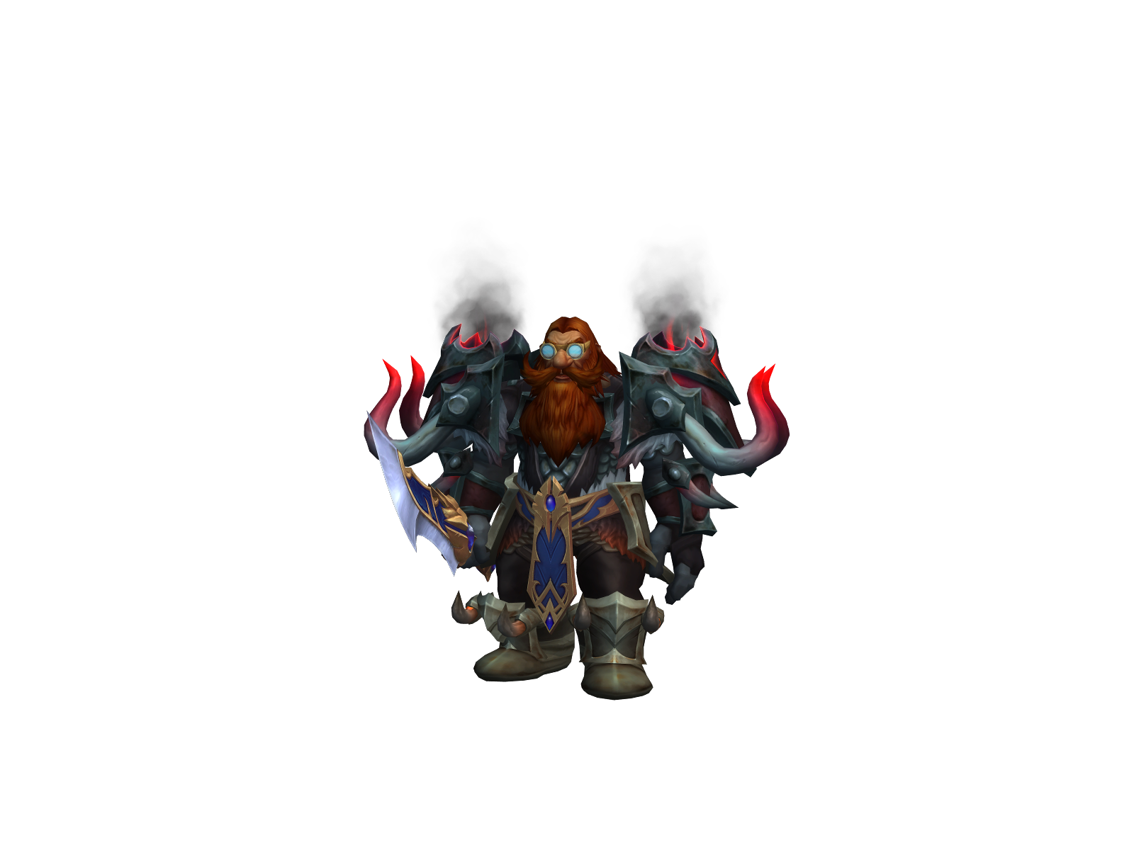 Beardy 3D character render