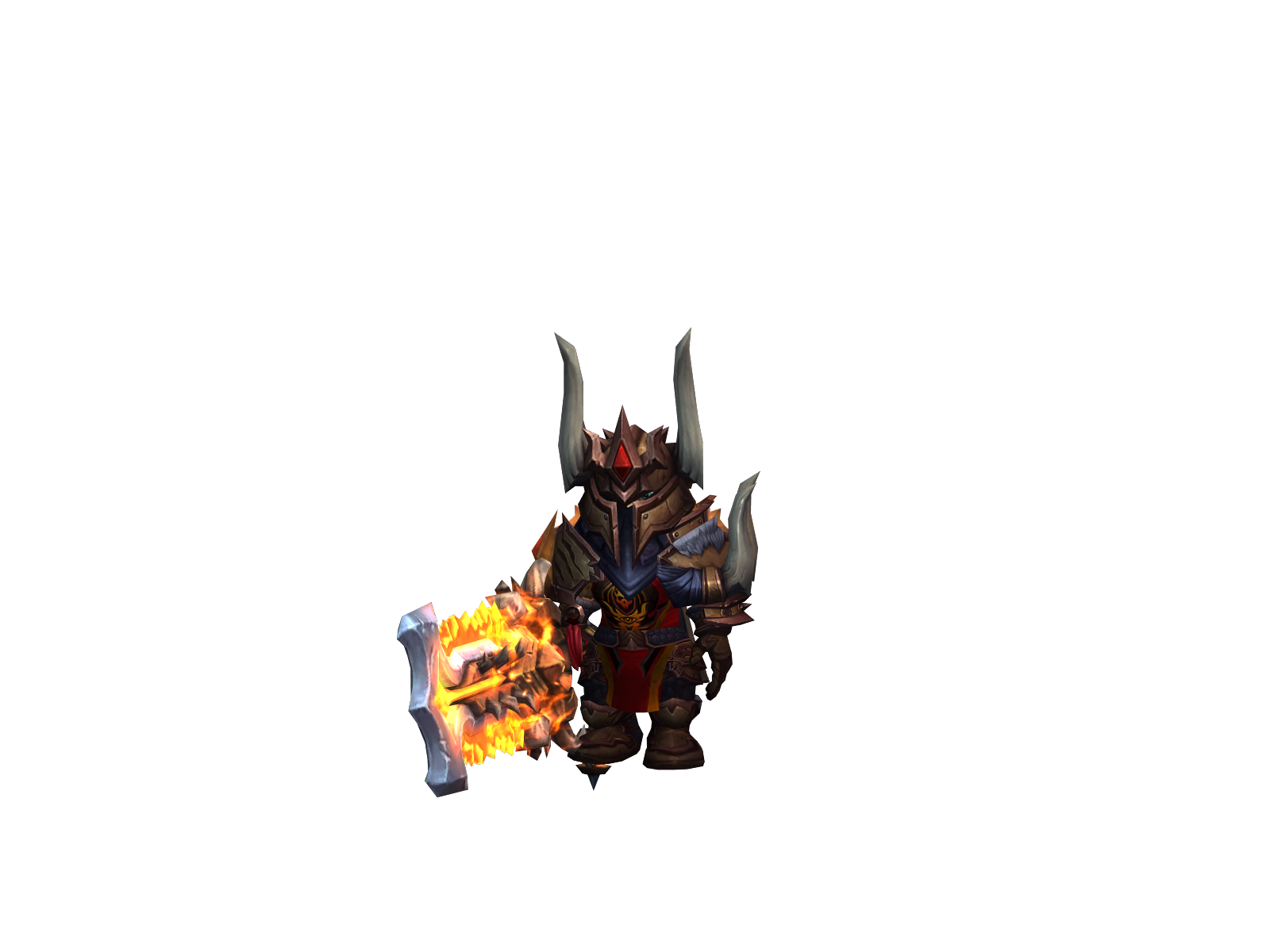 Kurandos 3D character render