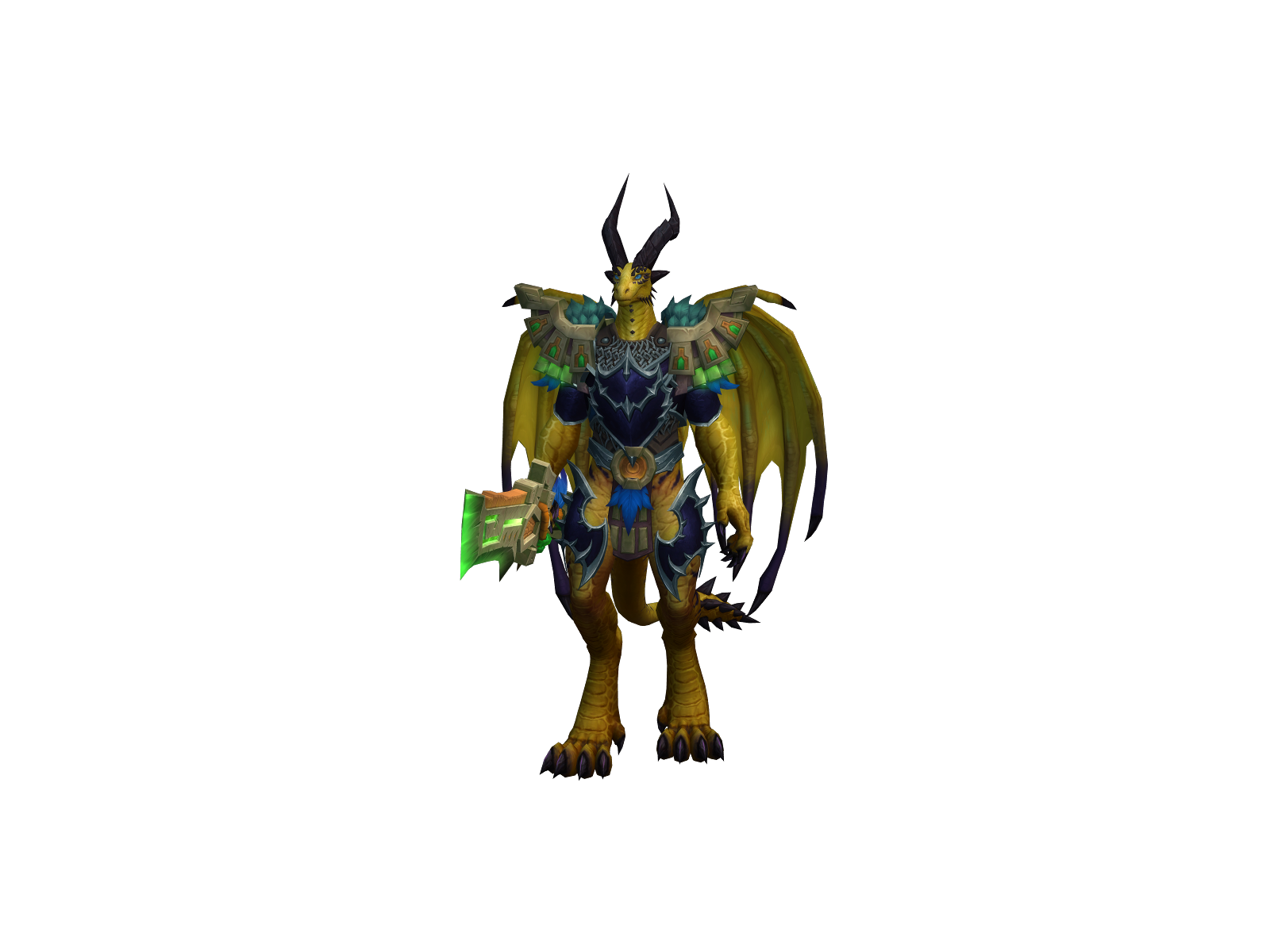 Decondrake 3D character render