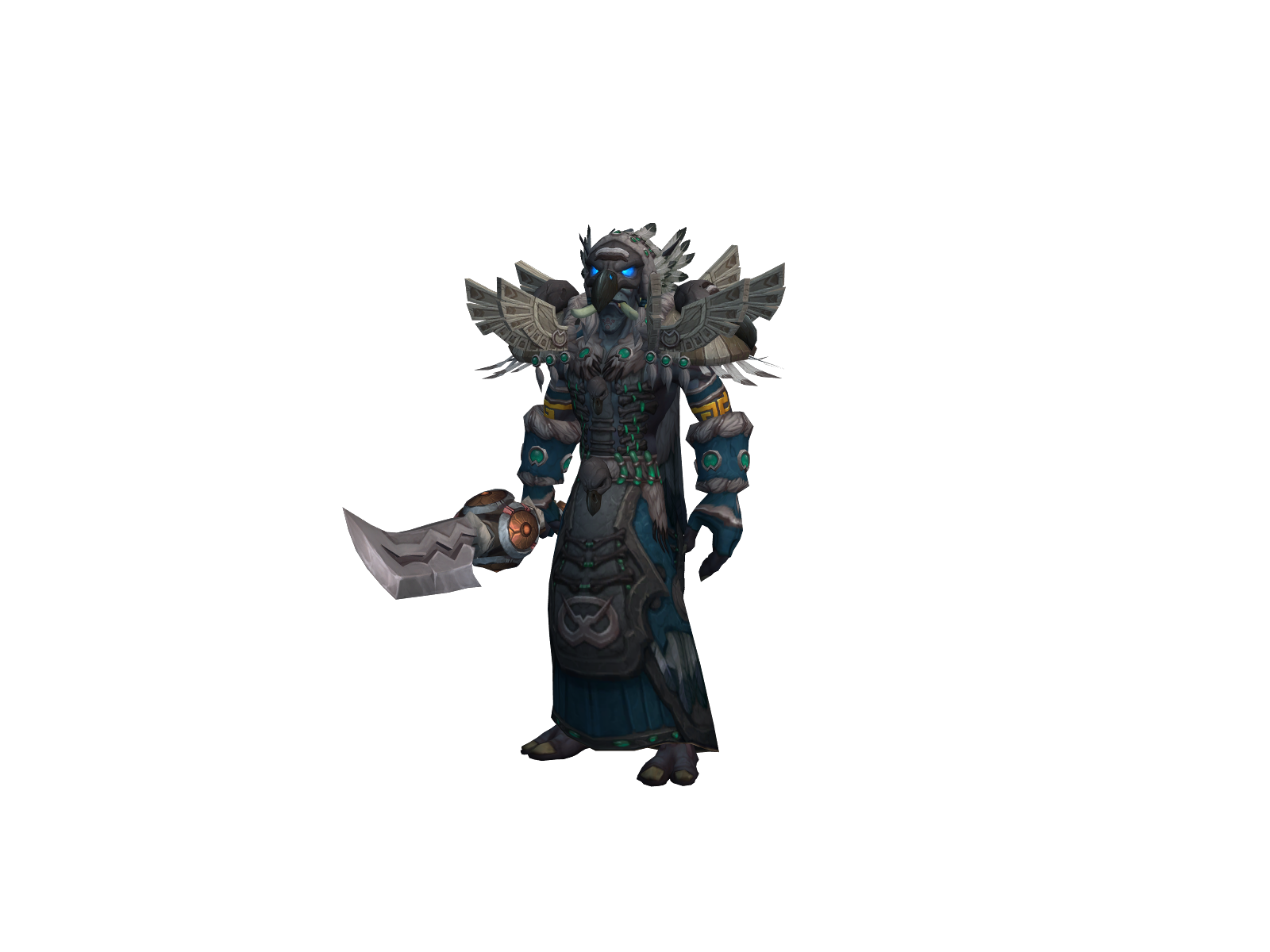 Shiftalott 3D character render