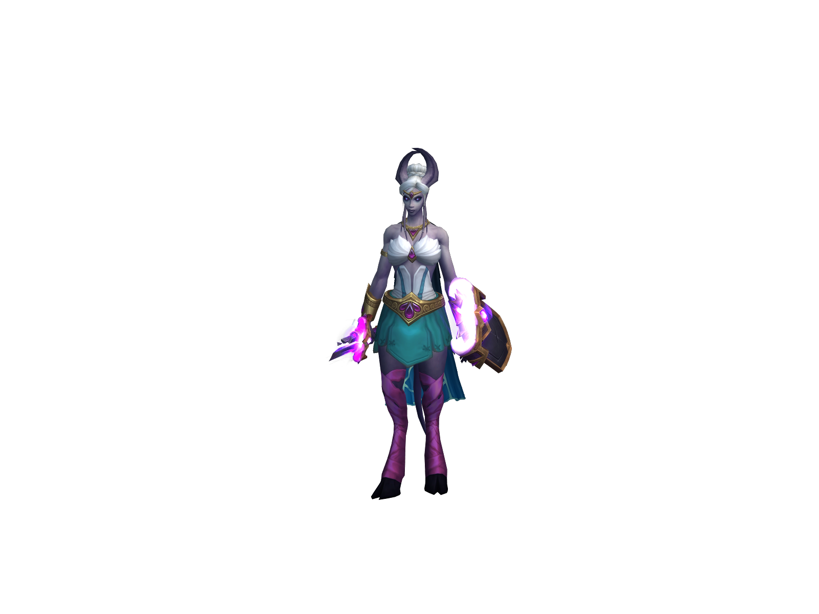 Riopia 3D character render