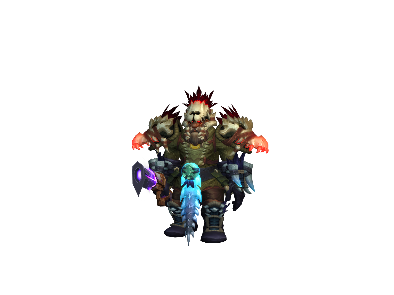 Beastranger 3D character render