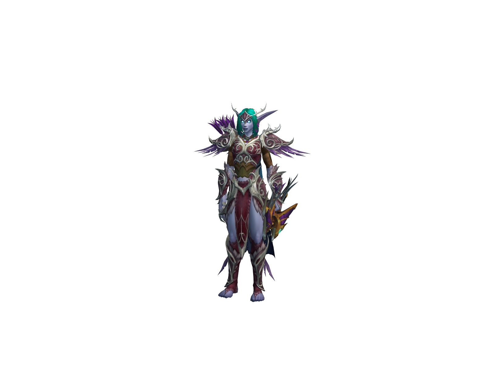 Zeromoon 3D character render