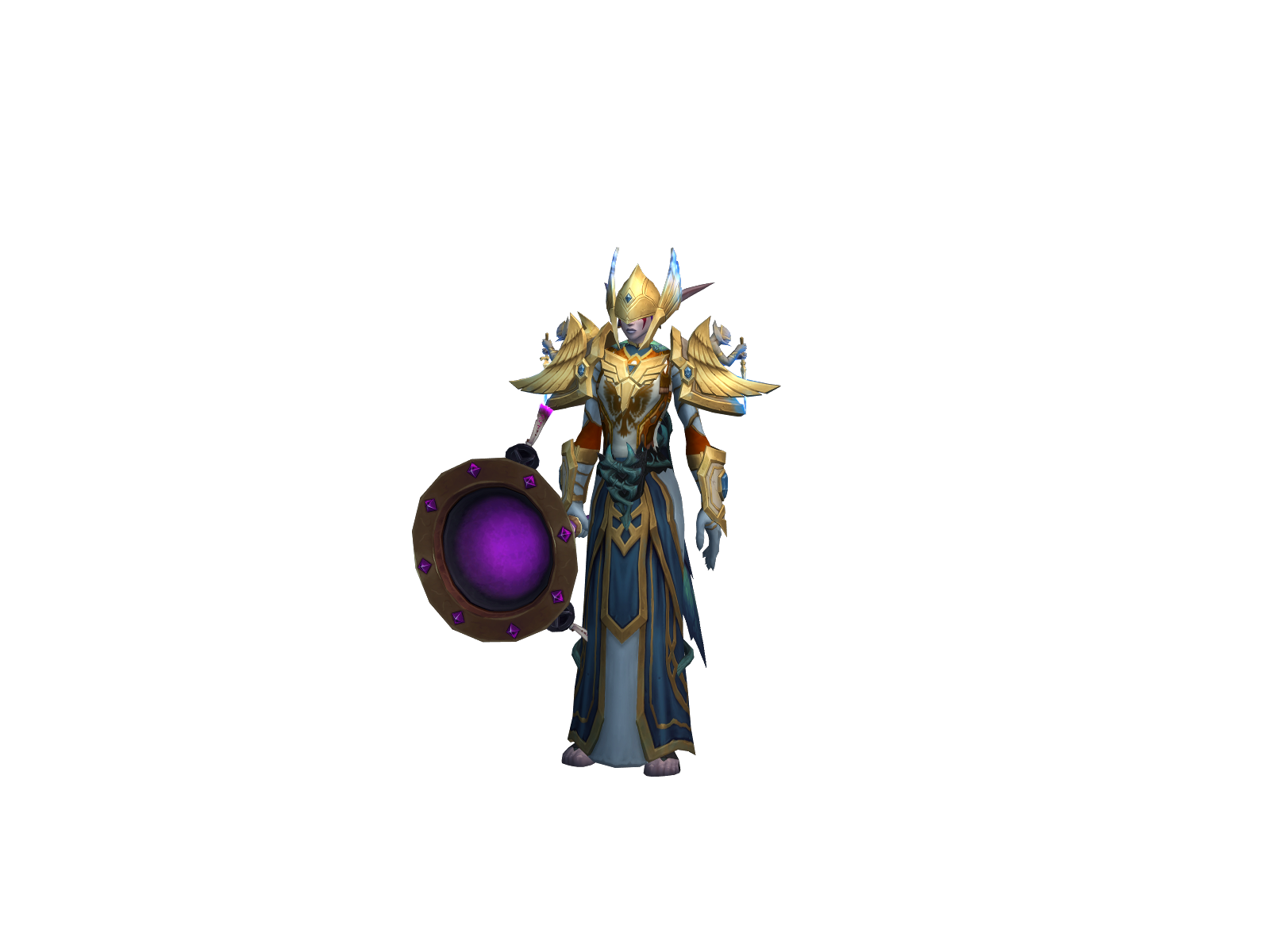 Alania 3D character render