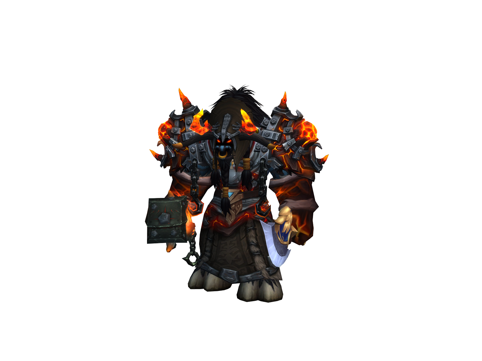 Oronar 3D character render