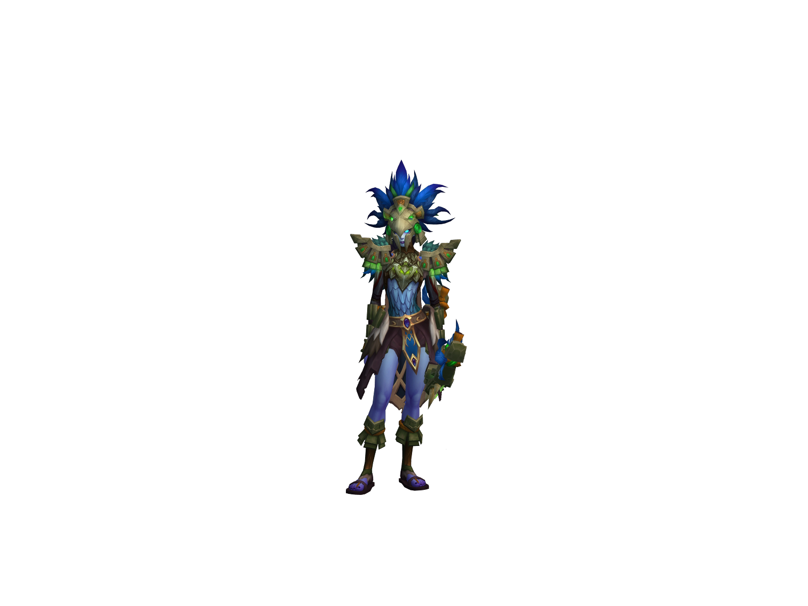 Wildfire 3D character render