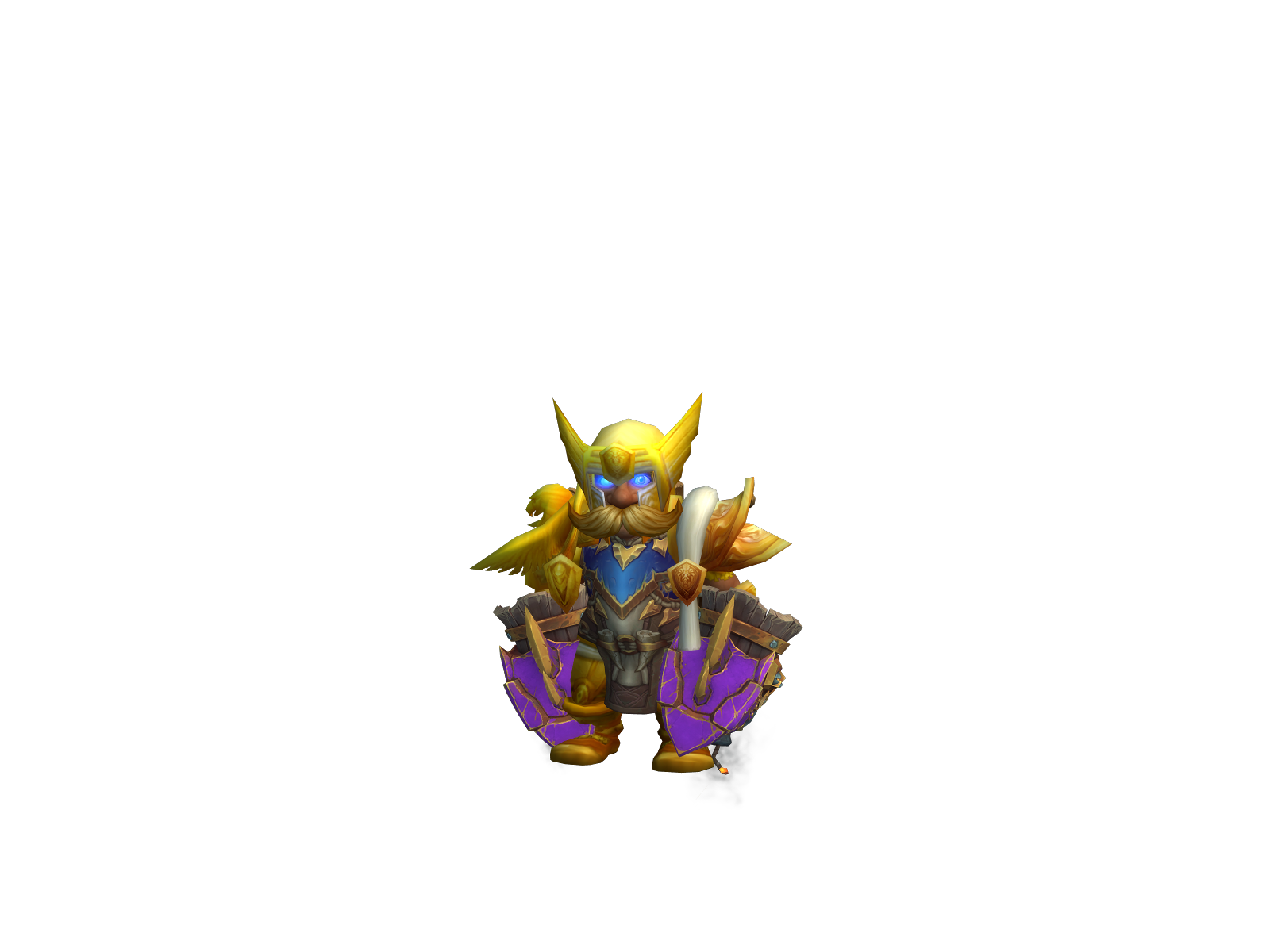 Acés 3D character render