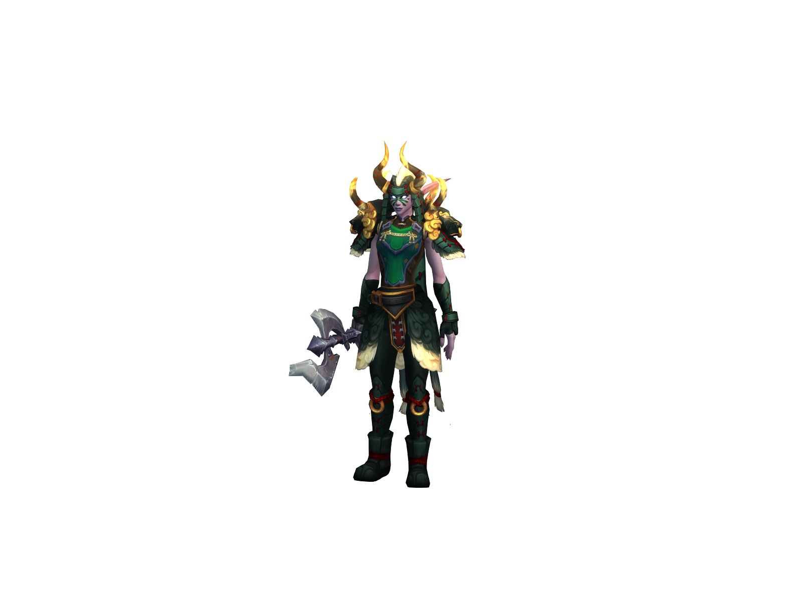 Raichi 3D character render