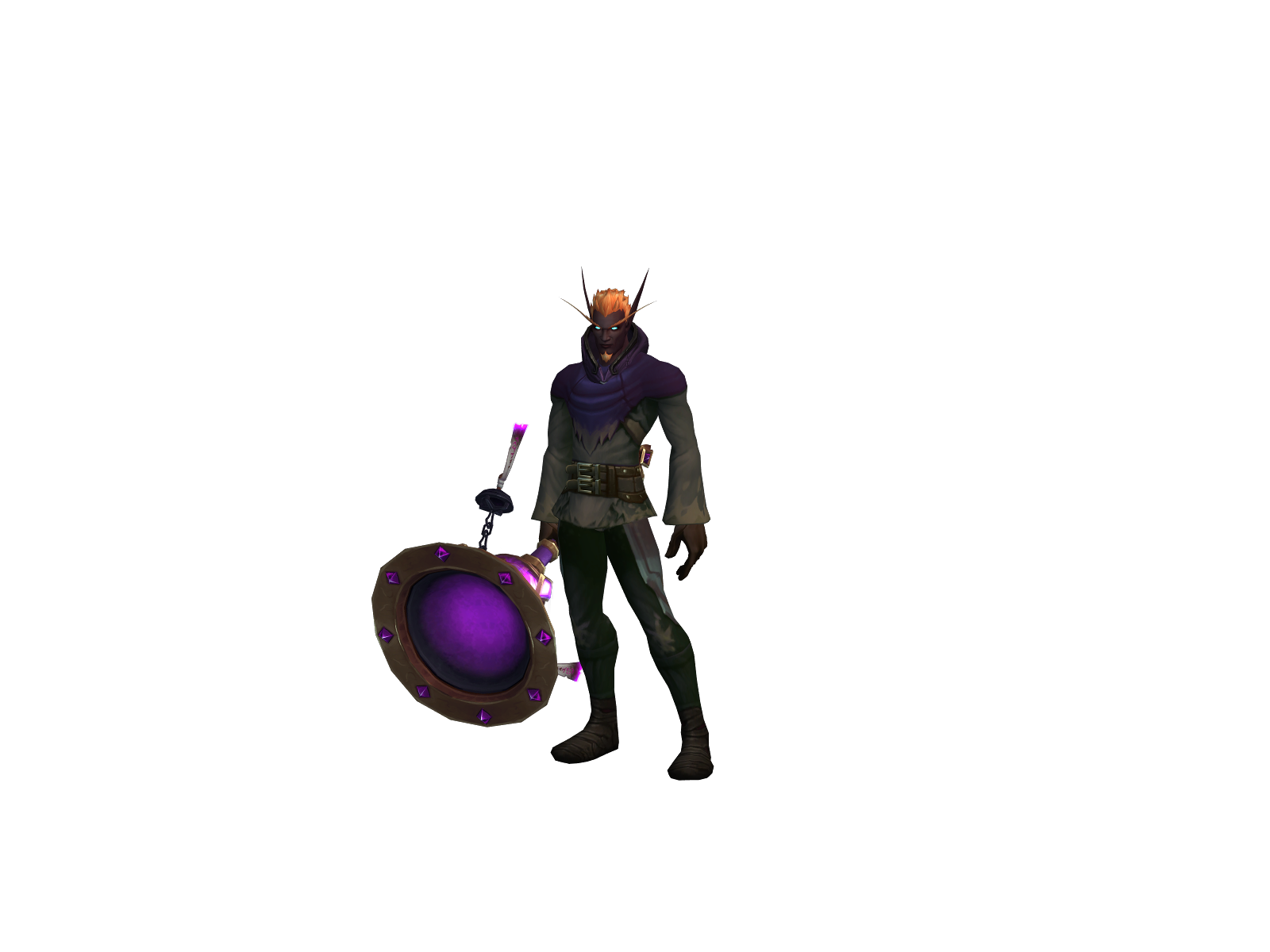 Shiningwzard 3D character render