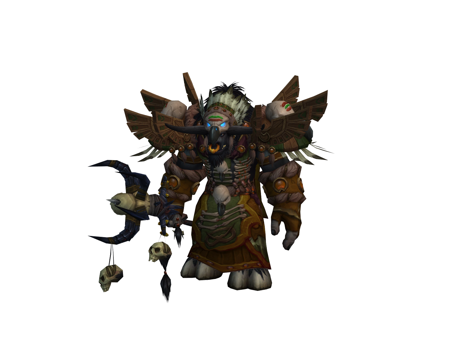 Stringbeáns 3D character render