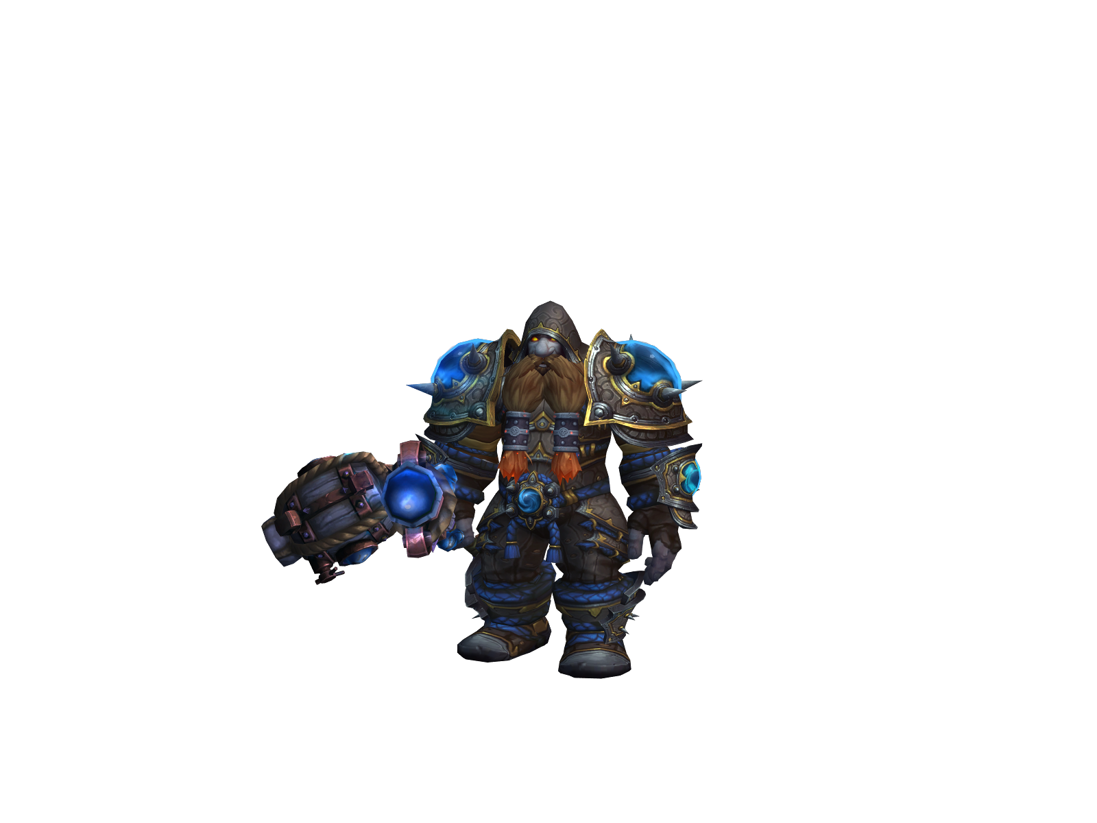 Borik 3D character render