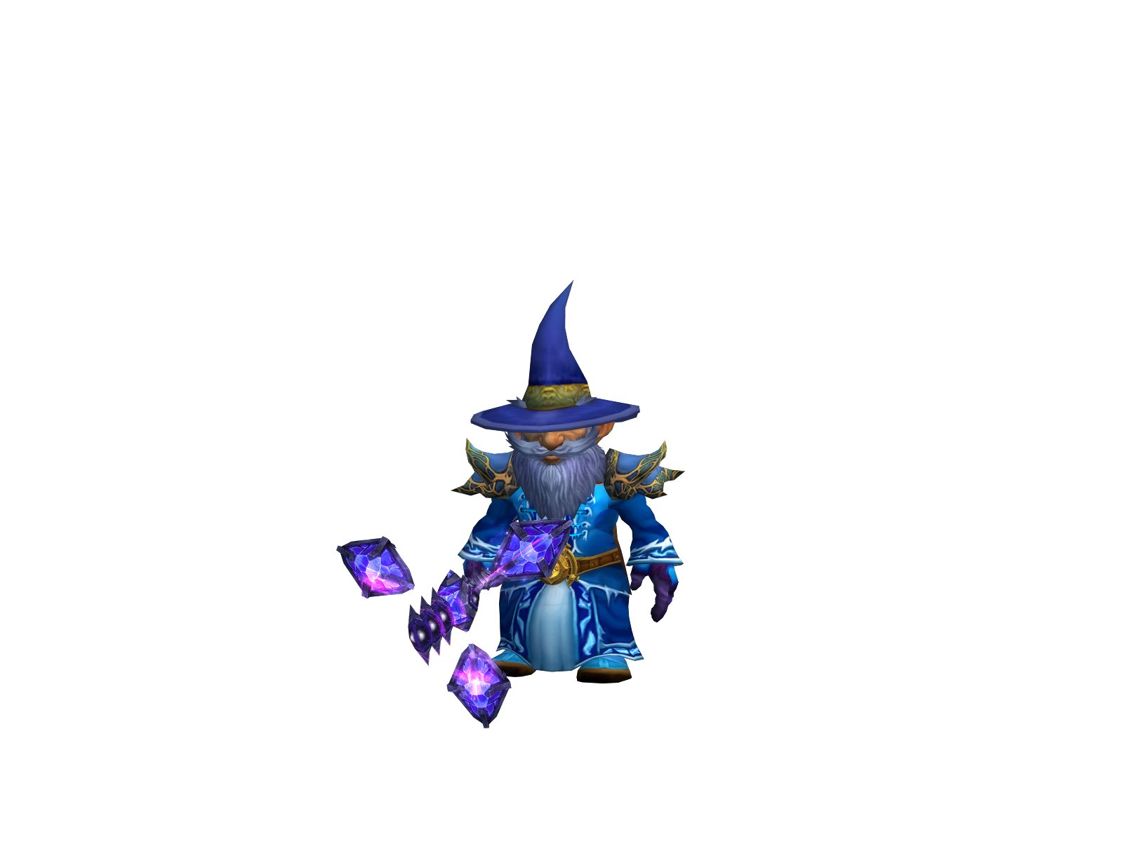 Zeddiccus 3D character render