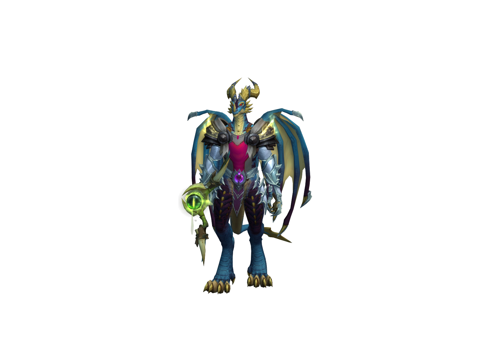 Yamata 3D character render