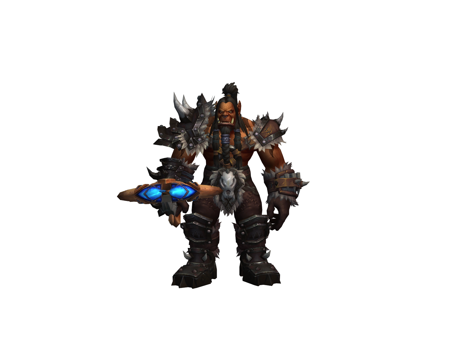 Yzaak 3D character render