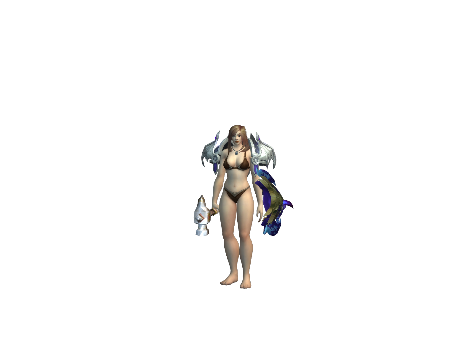 Zinggi 3D character render