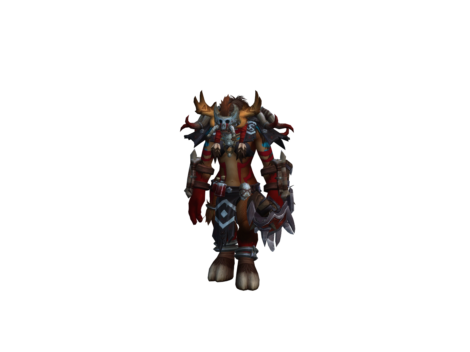 Cervidae 3D character render
