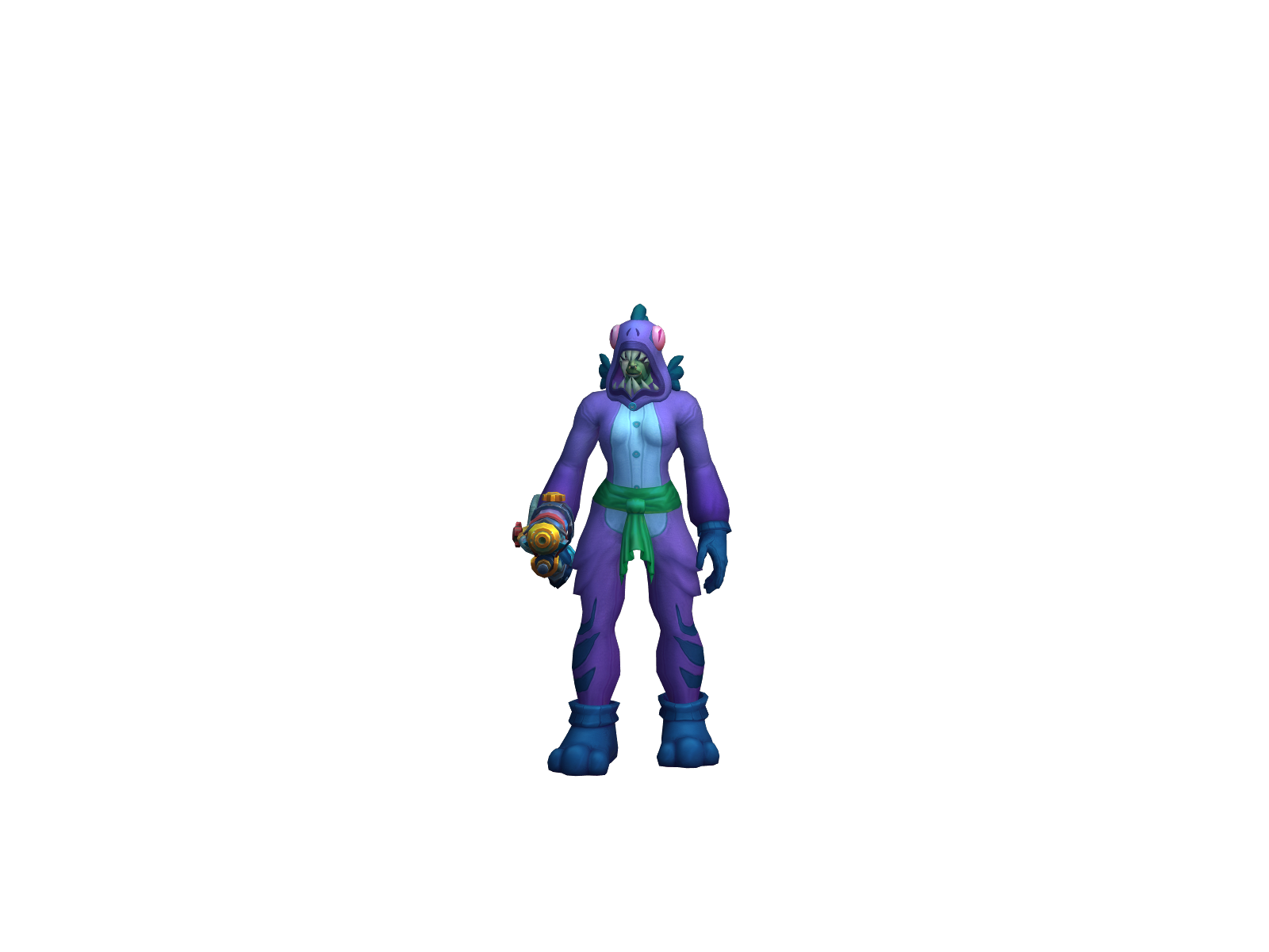 Mukbangbj 3D character render