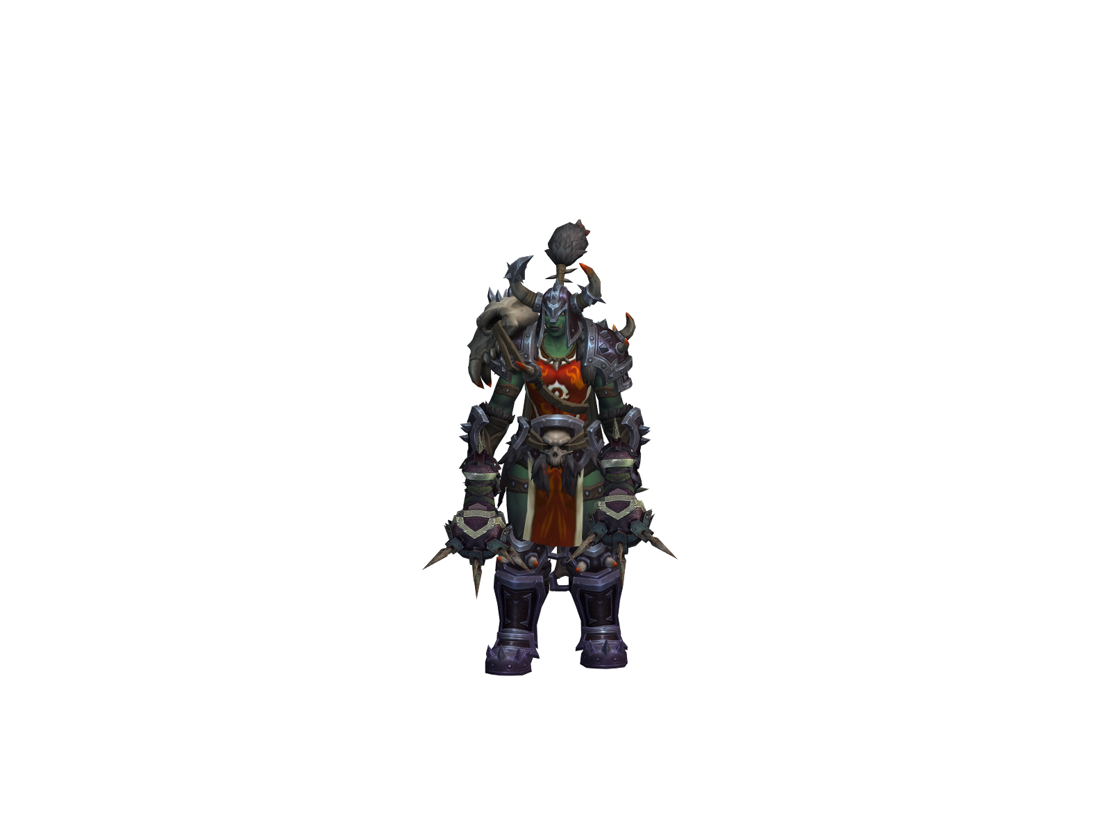 Gorgona 3D character render