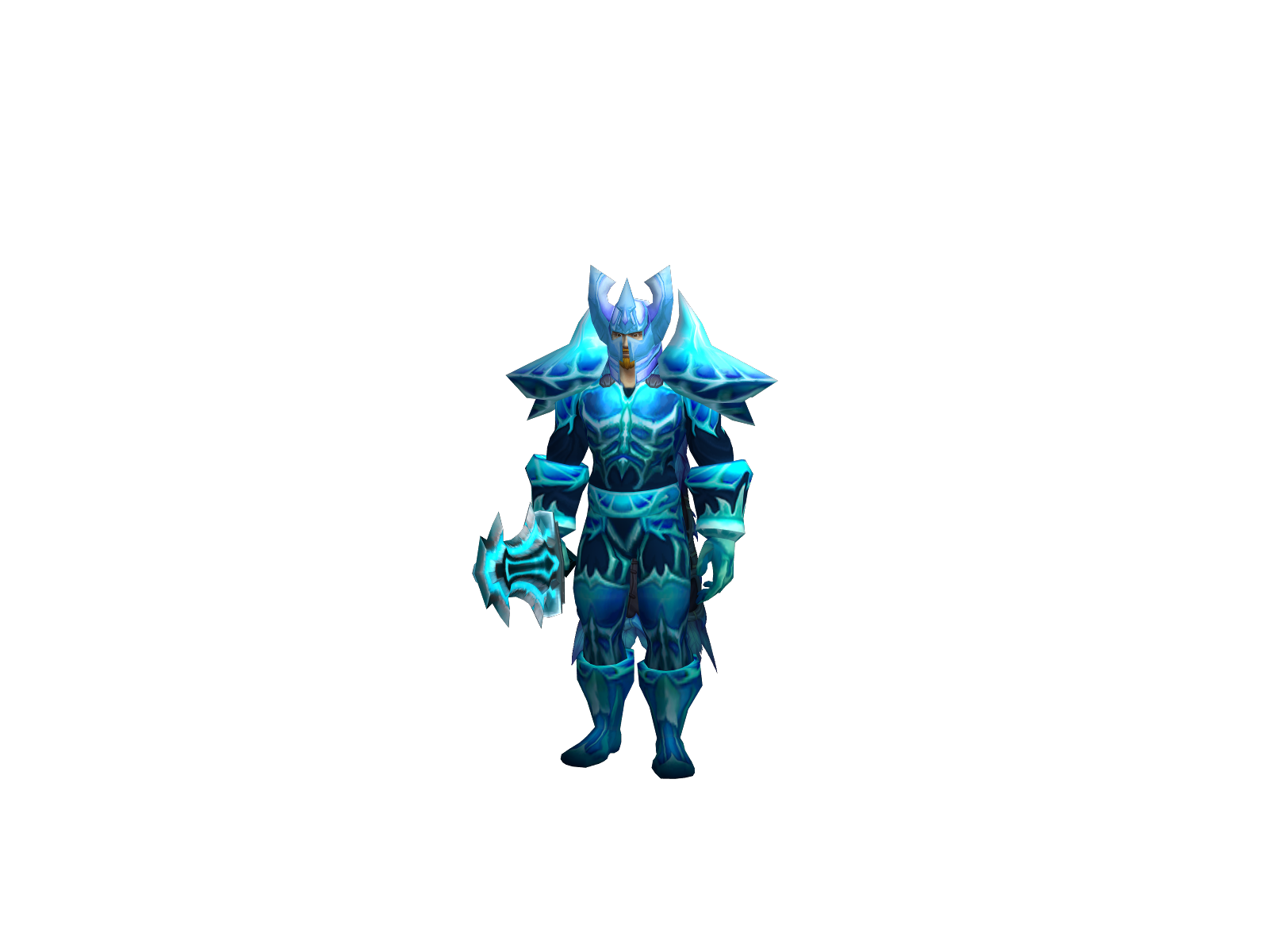 Distroya 3D character render