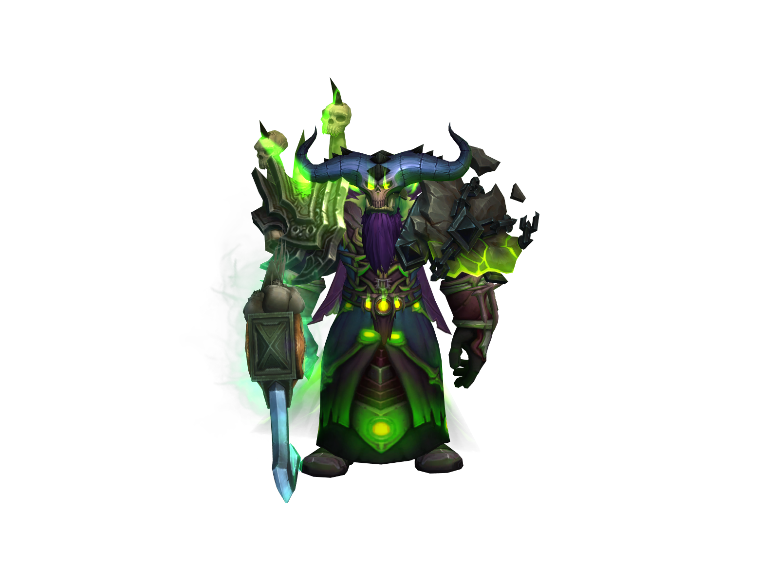 Fïddlestïcks 3D character render
