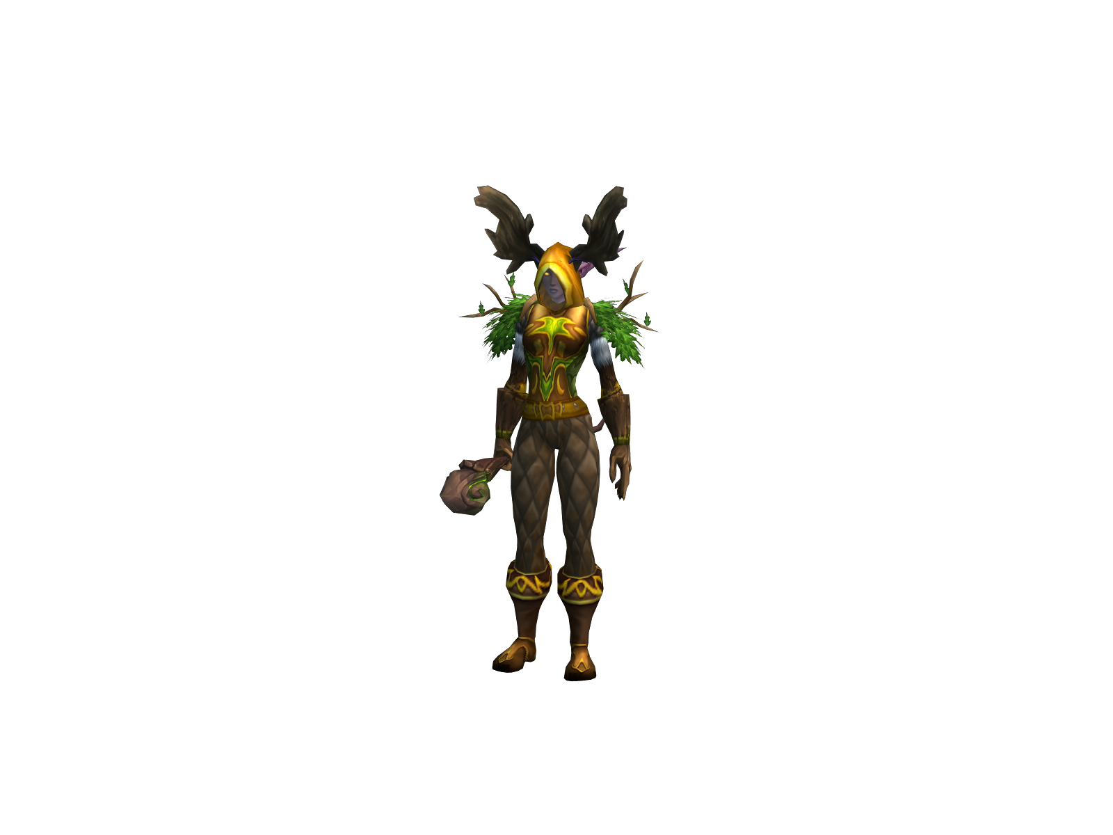 Druidist 3D character render