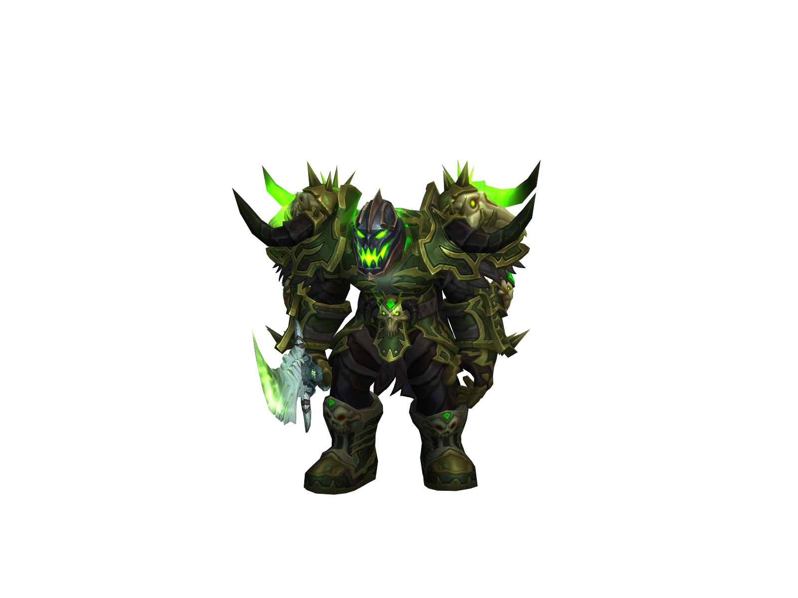 Meeseks 3D character render
